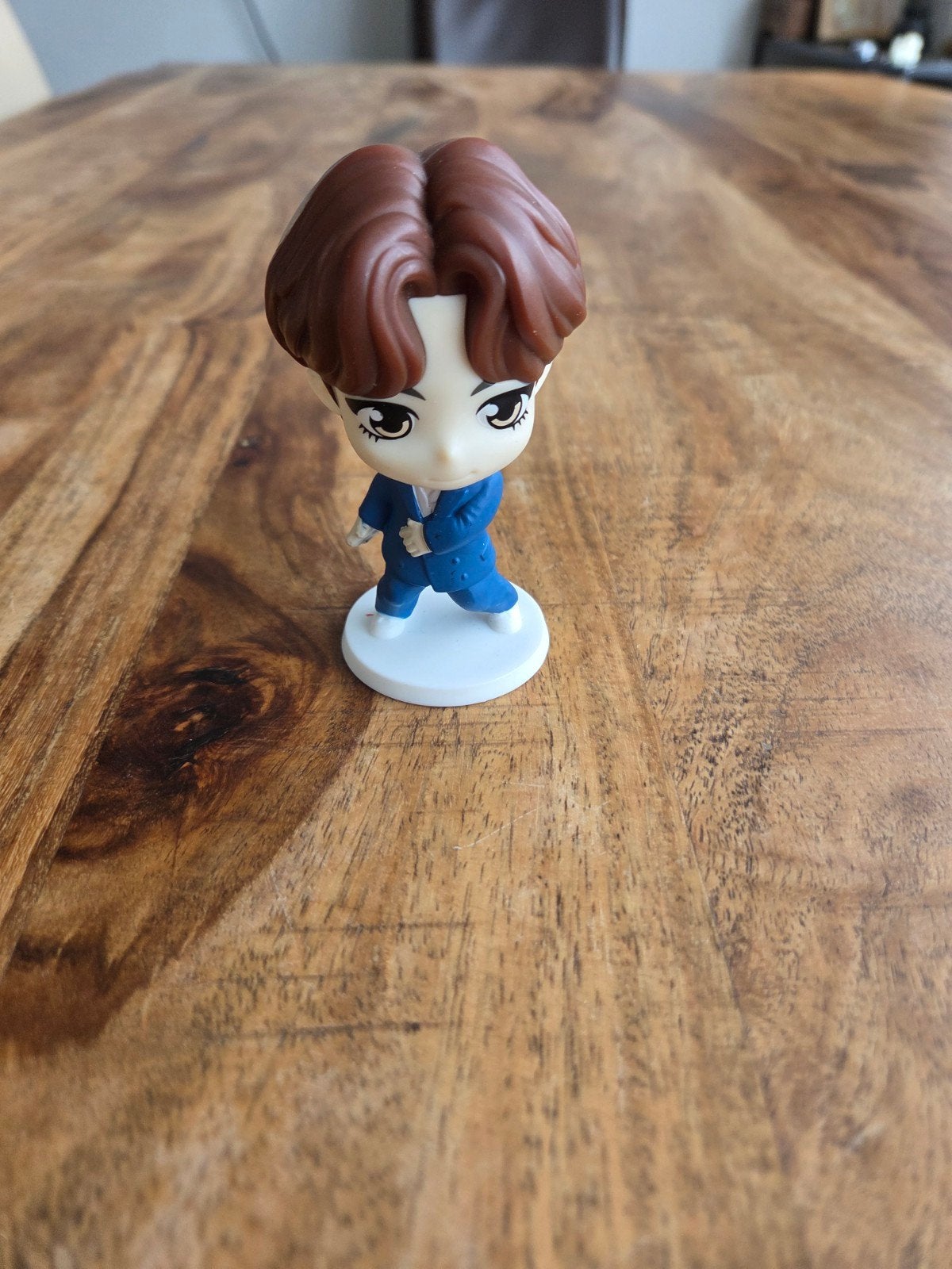 K-Pop BTS Chibi Figuur - Jin, Verzamelen, Poppetjes en Figuurtjes, Zo goed als nieuw, Ophalen of Verzenden