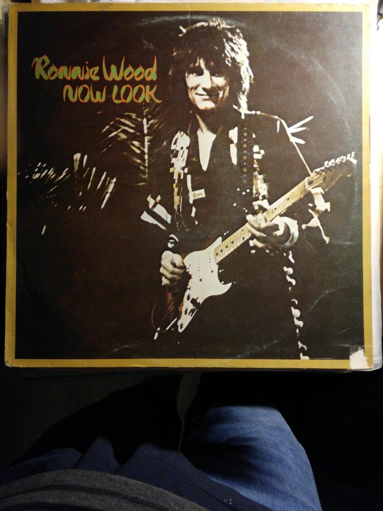 Ronnie Wood - Now Look 1975 UK LP Vinyl, Ophalen of Verzenden, Gebruikt, 12 inch, Rock-'n-Roll