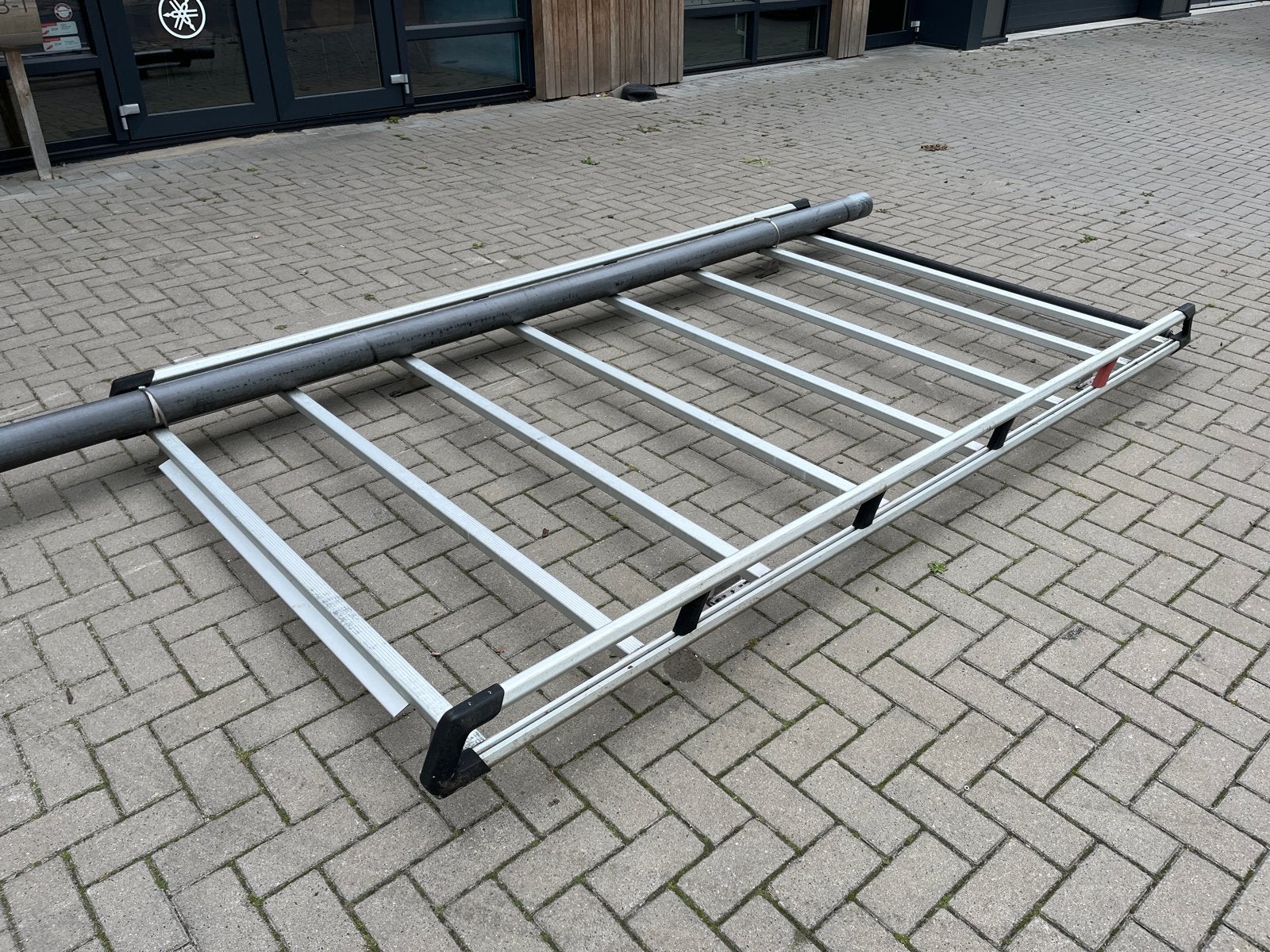 Q-Top O19 Imperiaal aluminium | Opel, Nissan, Fiat, Renaul, Auto diversen, Dakdragers, Ophalen, Gebruikt