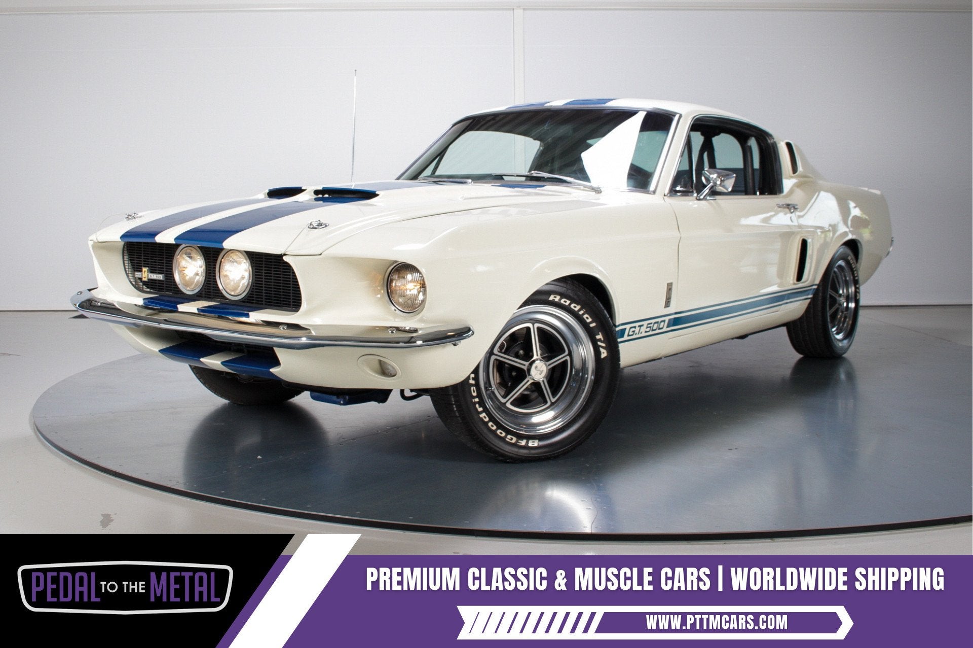 1967 Shelby GT500 427 4-Speed, Overige merken, Achterwielaandrijving, Zwart, Overige carrosserieën