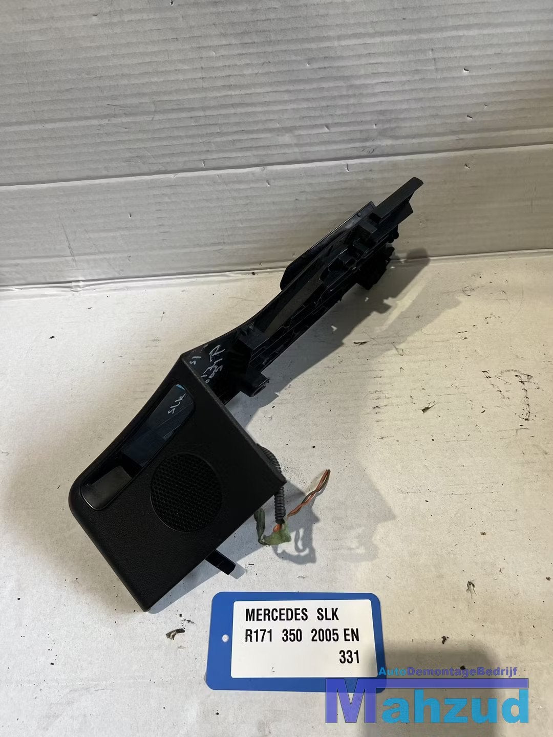 MERCEDES SLK R171 Rechts afdekkap gordel speaker 2005-2011, Gebruikt, Mercedes-Benz AG, Mercedes-Benz, Ophalen of Verzenden