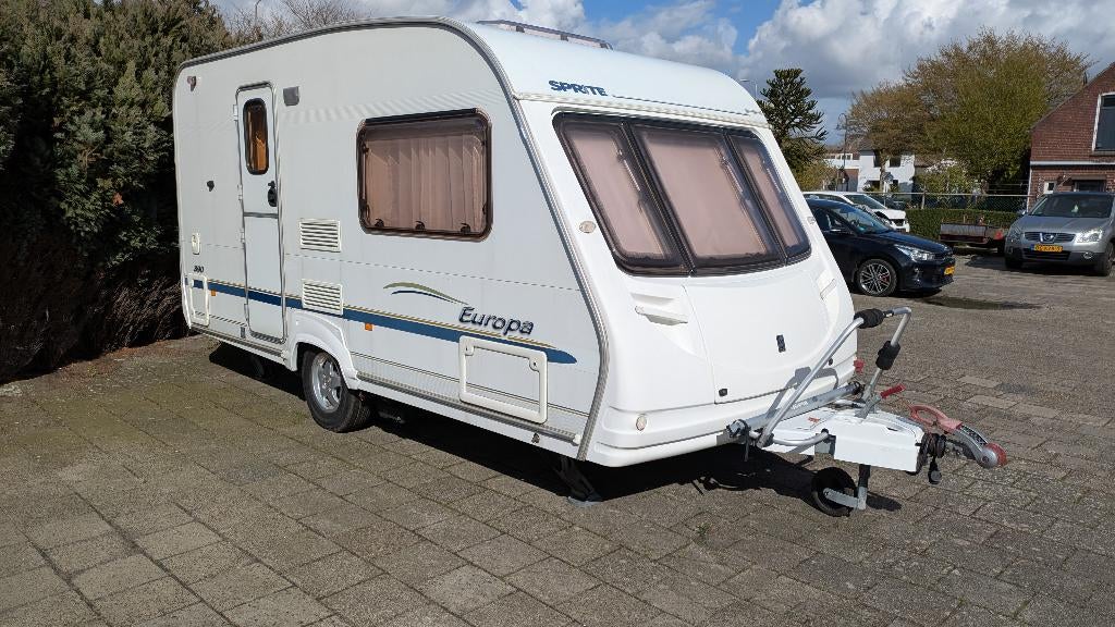 Sprite 390 Europa, Caravans en Kamperen, Caravans, Schokbreker, Tot en met 2, 750 - 1000 kg, Particulier