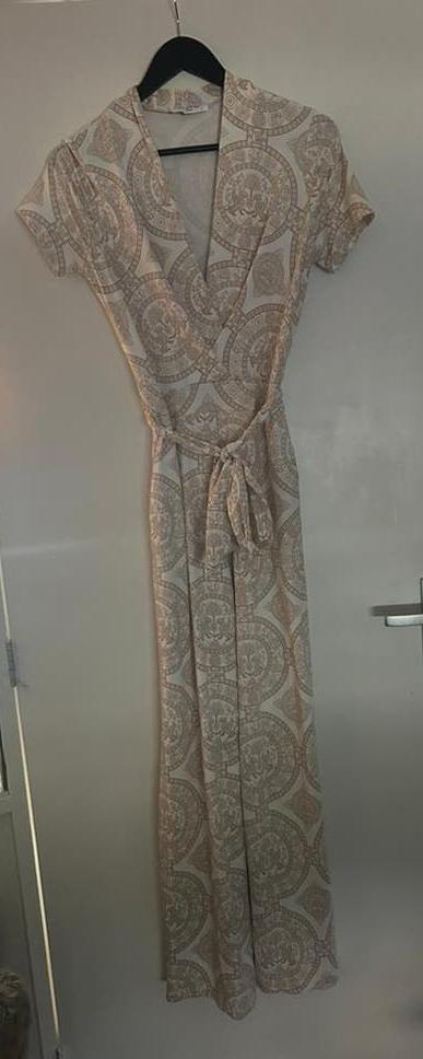 By Swan jumpsuit wit/beige, maat L, Kleding | Dames, Ophalen of Verzenden, Nieuw, Maat 38/40 (M), Wit
