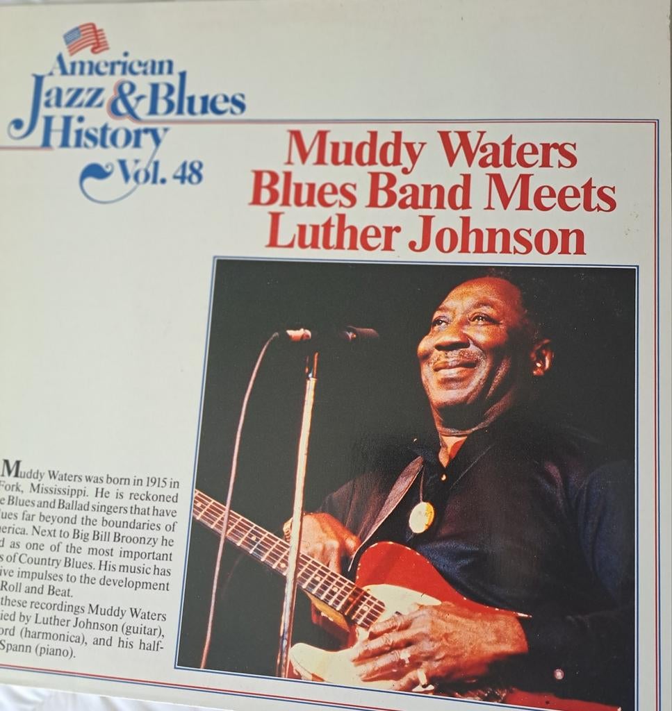 Muddy Waters Blues Band meets Luther Johnson, 1960 tot 1980, Gebruikt, Ophalen of Verzenden, 12 inch