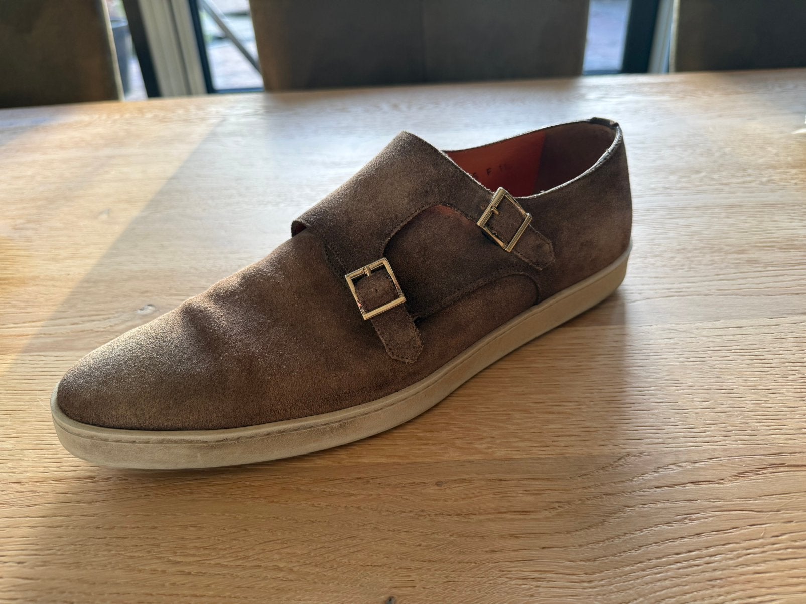 Santoni loafers maat 45, Ophalen of Verzenden, Zo goed als nieuw, Loafers