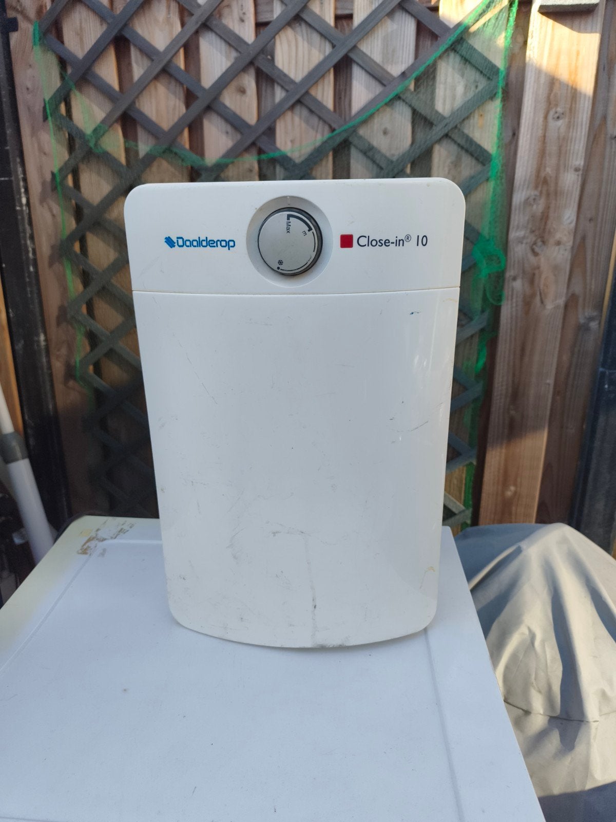 Daalderop Close-in 10 liter boiler - Gebruikt, Ophalen, Gebruikt