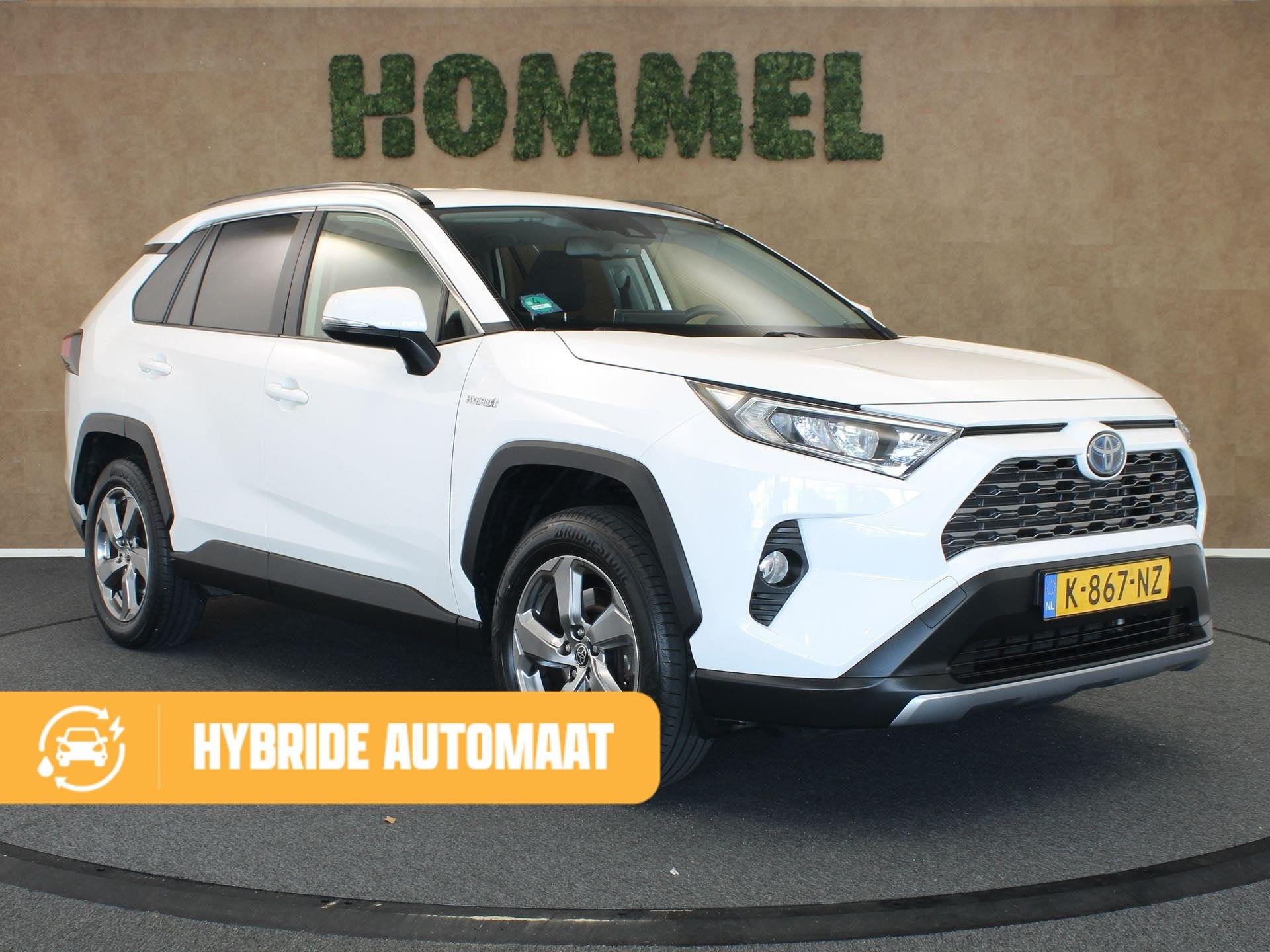Toyota RAV4 2.5 Hybrid Dynamic - ORIGINEEL NEDERLANDSE AUTO, Stof, Gebruikt, Euro 6, 4 cilinders