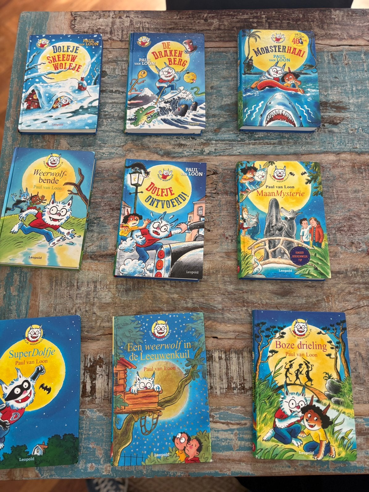 9 dolfjeweerwolfje boeken- Paul van Loon, Ophalen, Gelezen