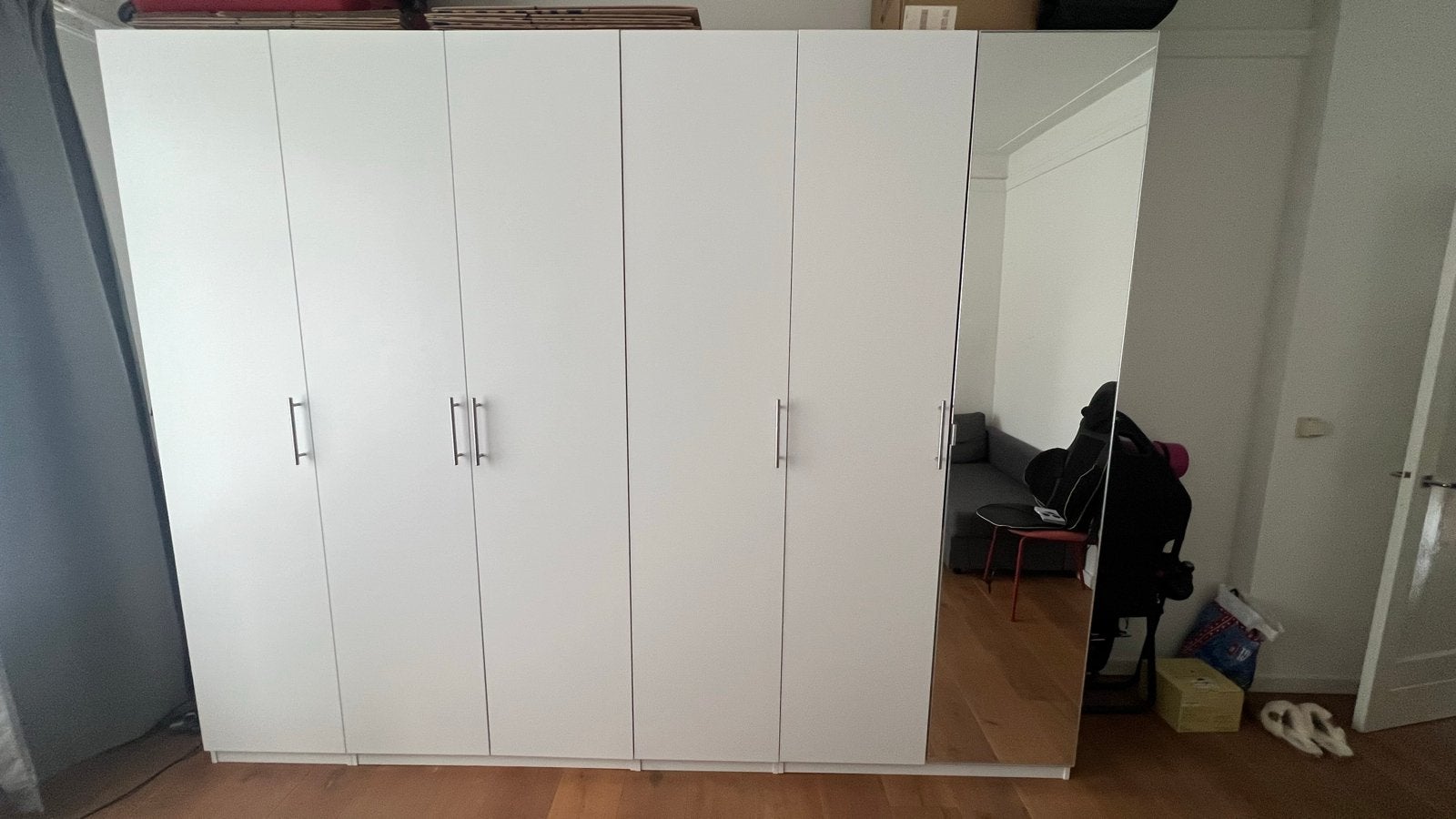 Grote IKEA PAX kledingkast - perfecte staat, Ophalen, 200 cm of meer, Zo goed als nieuw, Met lade(s)