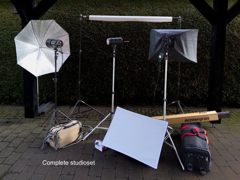 Complete Fotostudio Set, Ophalen, Falcon Eyes, Complete fotostudio, Zo goed als nieuw