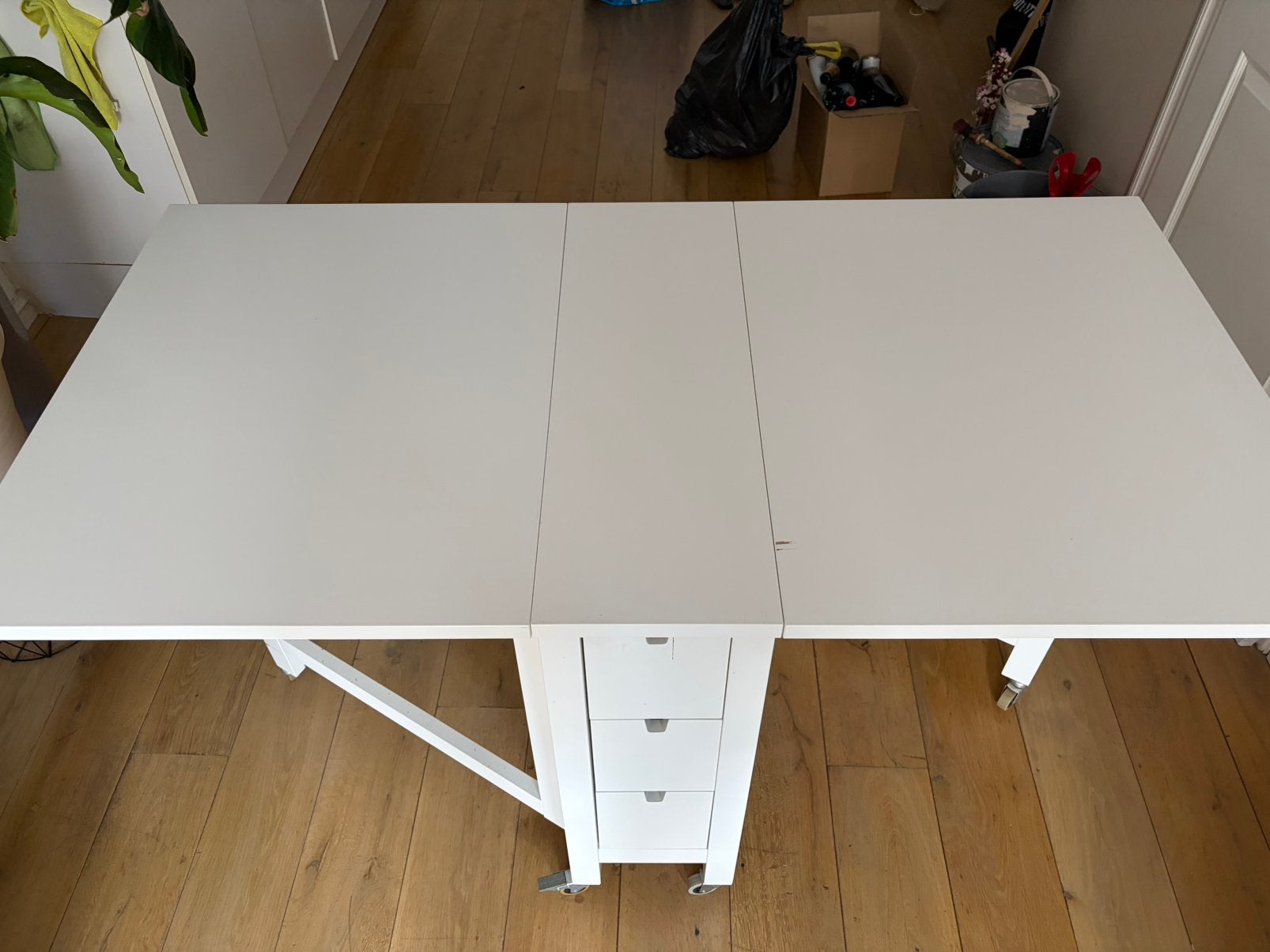 IKEA NORDEN uitklaptafel, Ophalen, Zo goed als nieuw