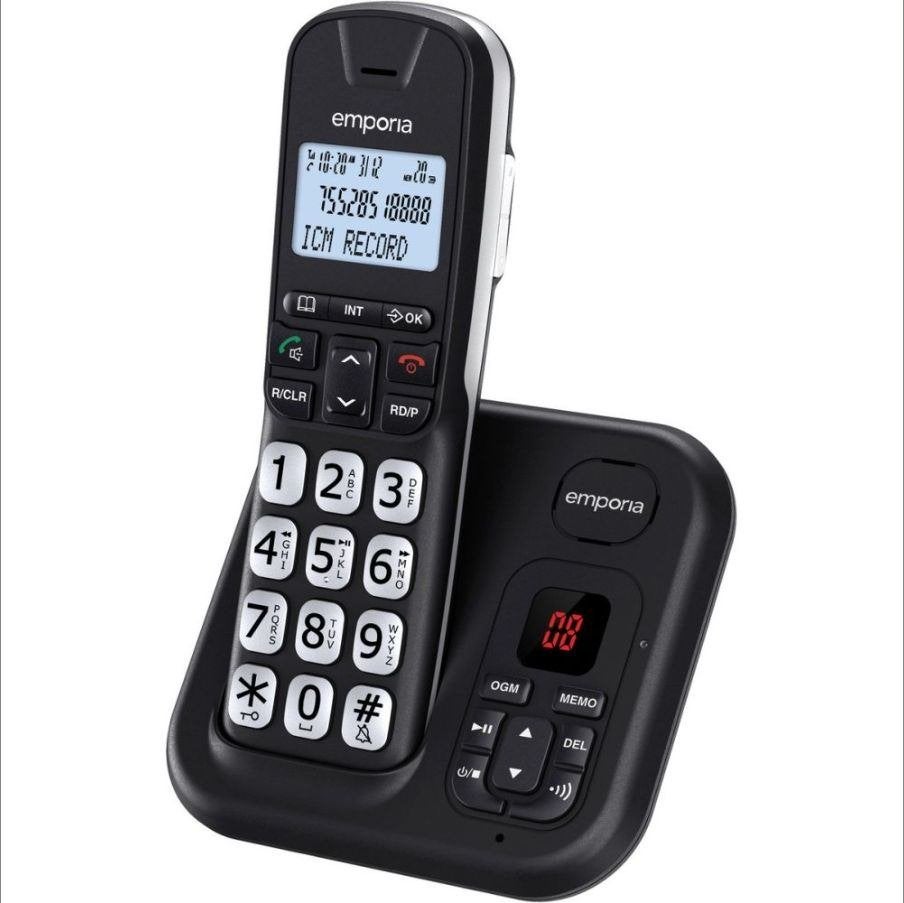 Emporia GD61AB, 1 handset, Emporia Telecom GmbH, Industriezeile 36, 4020 Linz, Oostenrijk, Zo goed als nieuw, Emporia