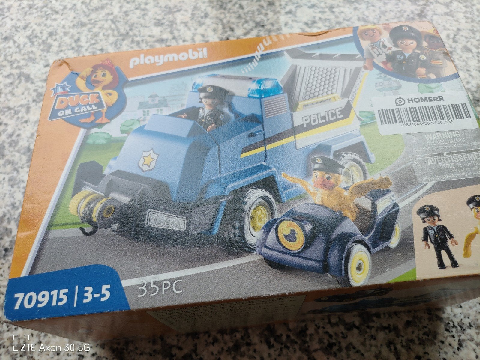 Playmobil 70915 Duck on Call Politie Truck Nieuw in Doos, Complete set, Voertuig, Nieuw, Ophalen of Verzenden