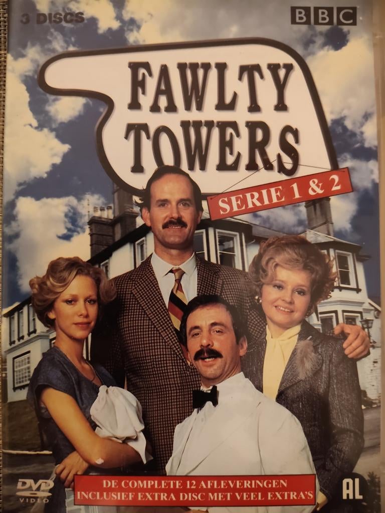 Fawlty Towers Serie De Complete Serie Dvd NL ZGAN, Alle leeftijden, Boxset, Ophalen of Verzenden, Zo goed als nieuw
