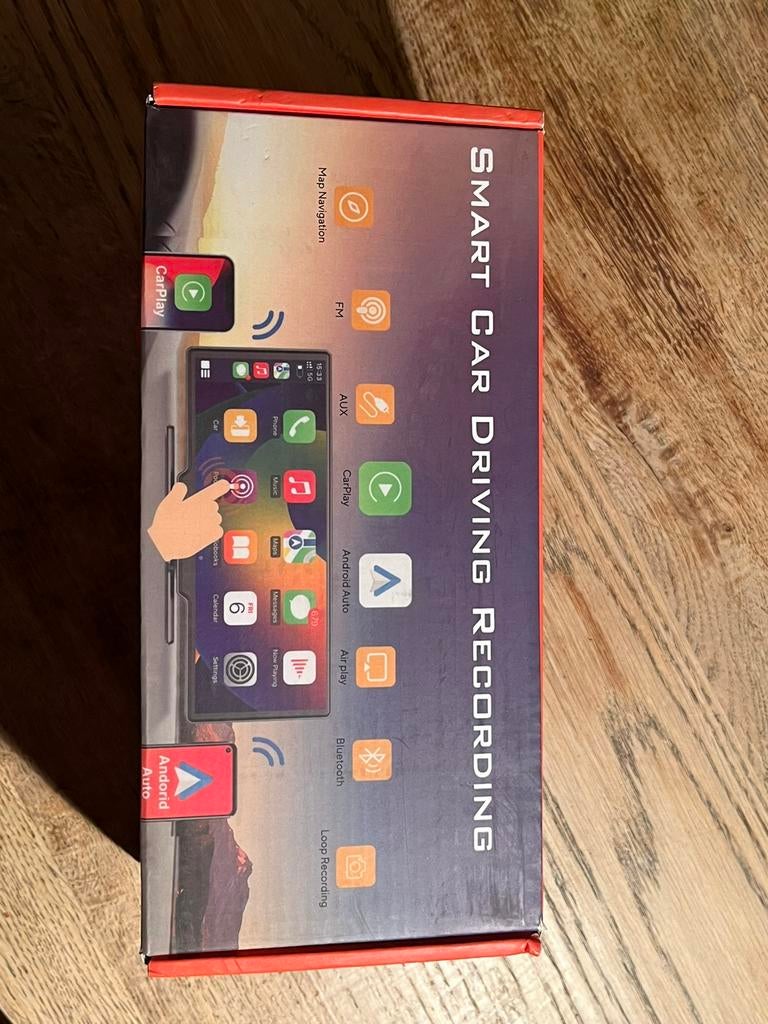Smart CarPlay & Android Auto Display + Dashcam (Wireless), Ophalen, Nieuw