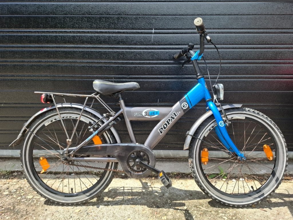 22 inch popal jongensfiets, Terugtraprem, 22 inch, Niet ingevuld, Popal