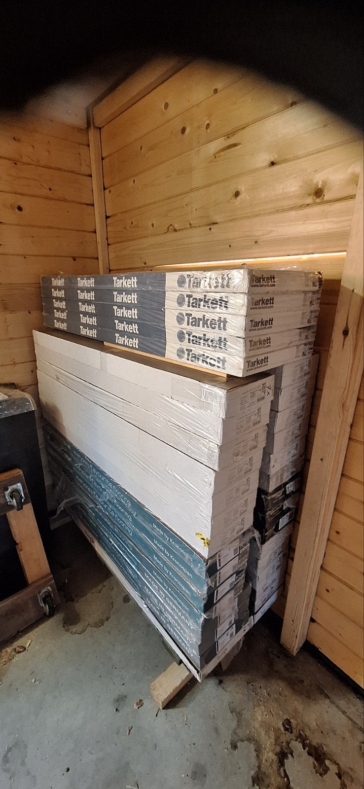 Partij laminaat - verschillende soorten - zie omschrijving, Doe-het-zelf en Verbouw, Vloerdelen en Plavuizen, Ophalen, 50 tot 150 cm