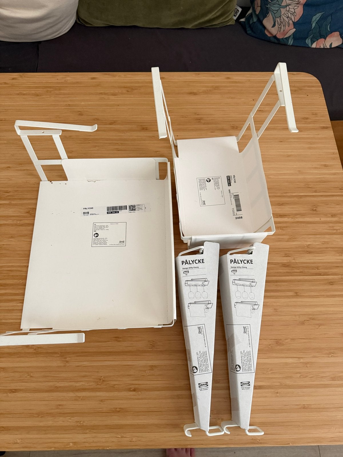 IKEA PÅLYCKE set hang organizers, Ophalen, Bordenrek, IKEA, Nieuw