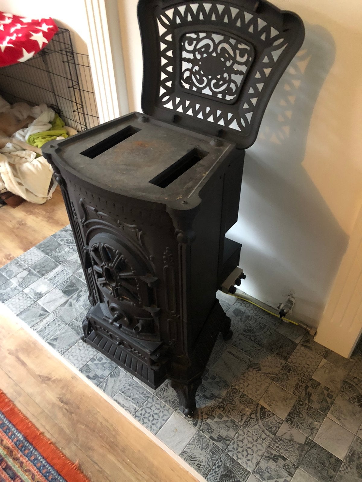 Gaskachel, Huis en Inrichting, Kachels, Ophalen, Gebruikt, Gas, ?