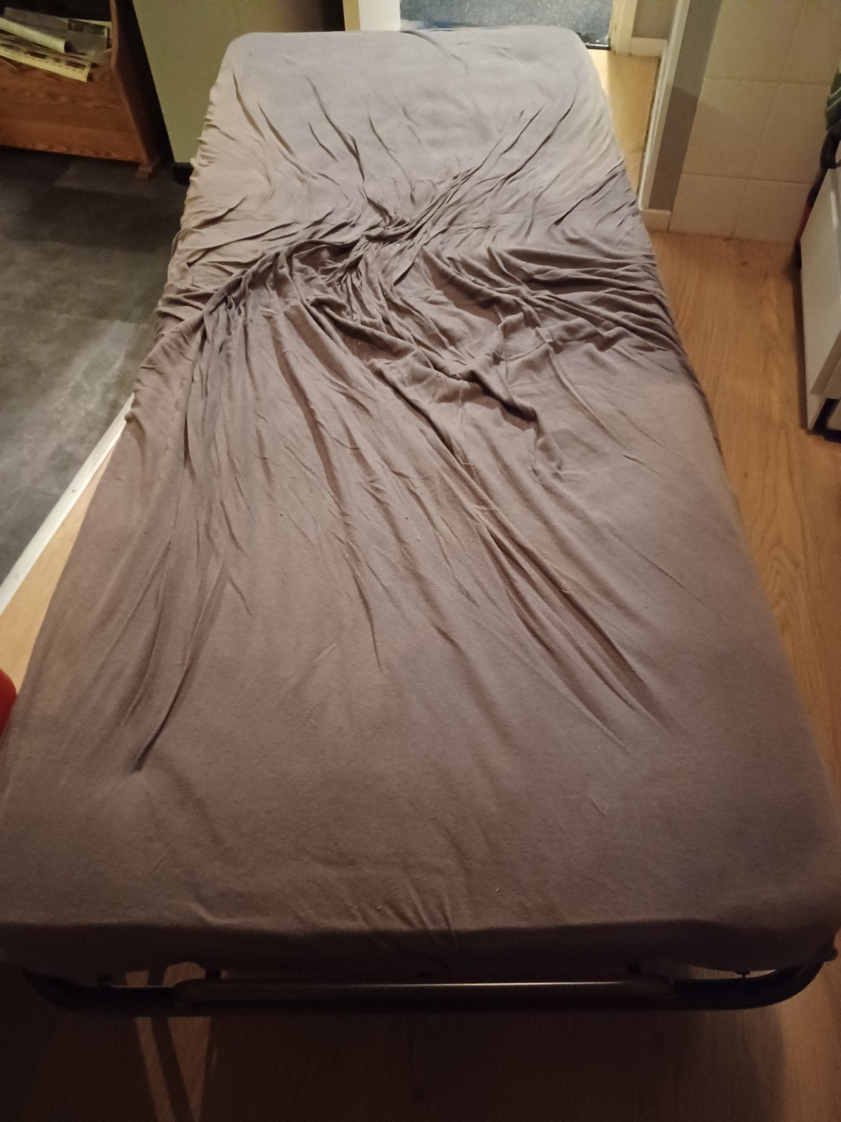 Opklapbed, Ophalen