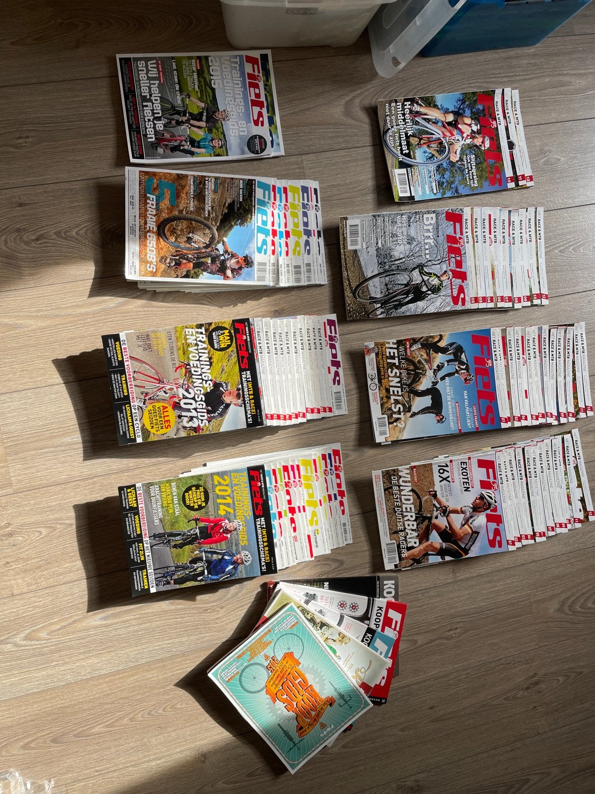 Grote collectie Fiets Magazine edities 2009-2015 + specials, Ophalen of Verzenden, Zo goed als nieuw, Sport en Vrije tijd