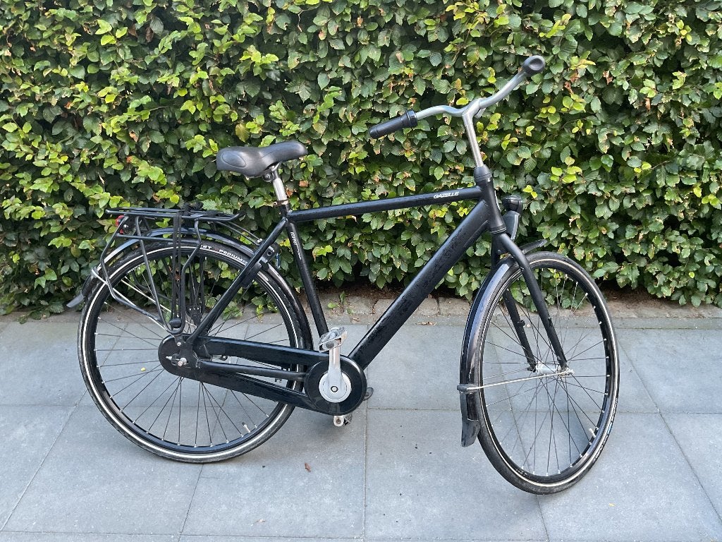 Heren fiets, Ophalen, Terugtraprem, Gebruikt, Gazelle
