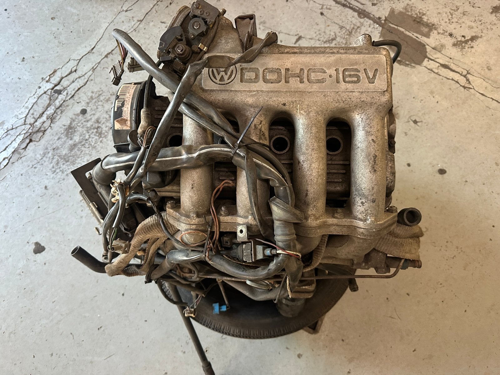Vw golf GTI 2.0 16V 9A motor, Ophalen, Gebruikt, Volkswagen