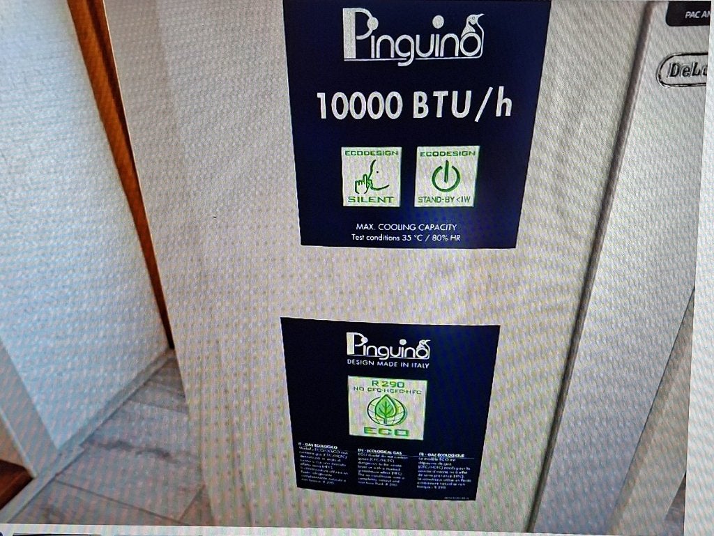 De'Longhi Pinguino, Witgoed en Apparatuur, Airco's, Ophalen, 3 snelheden of meer, Zo goed als nieuw, Koelen en Ontvochtigen