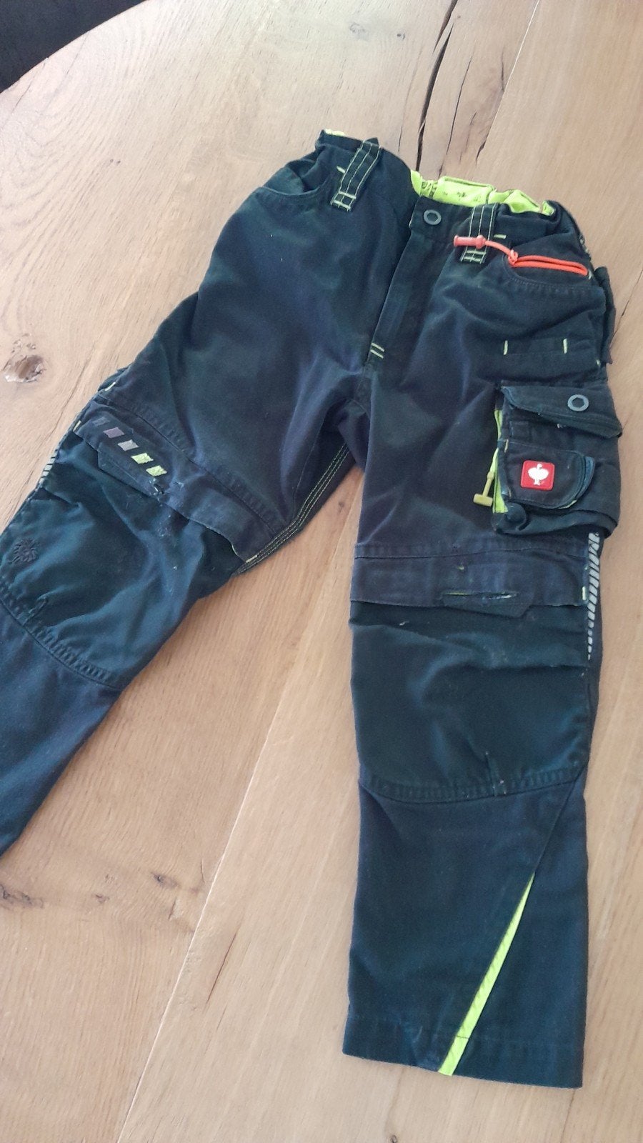 kinderwerkbroek van Engelberg strauss,  maat 110/116., Ophalen of Verzenden, Gebruikt, Engelberg strauss., Jongen