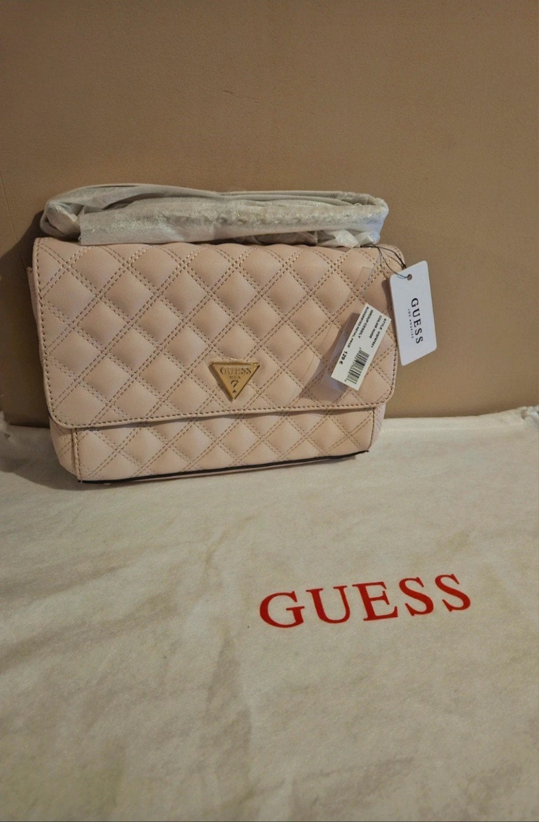 Guess handtas, Ophalen of Verzenden, Nieuw, Roze, Schoudertasje