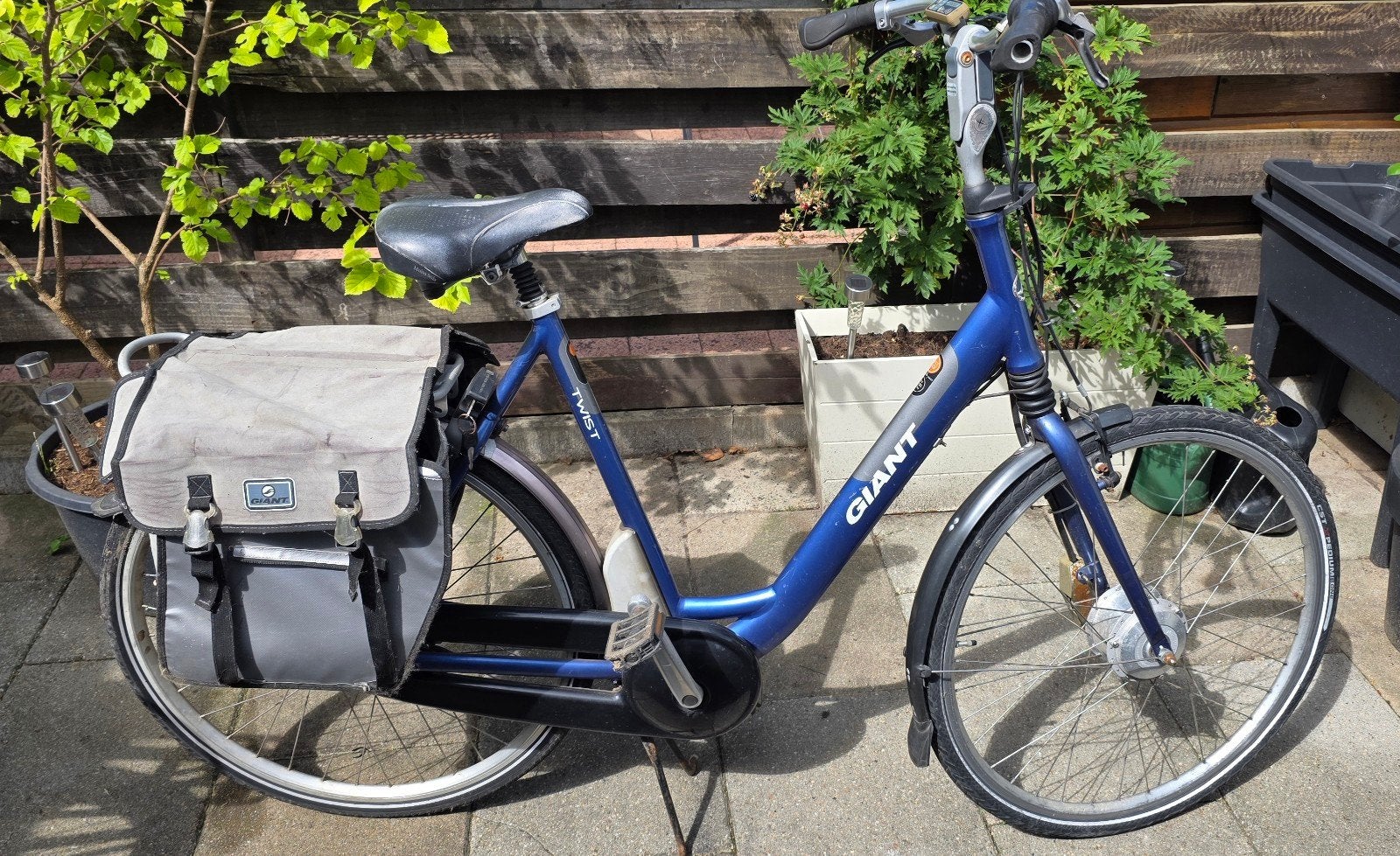 Giant Twist elektrische fiets, Ophalen, Velgrem, Versnellingen, Giant