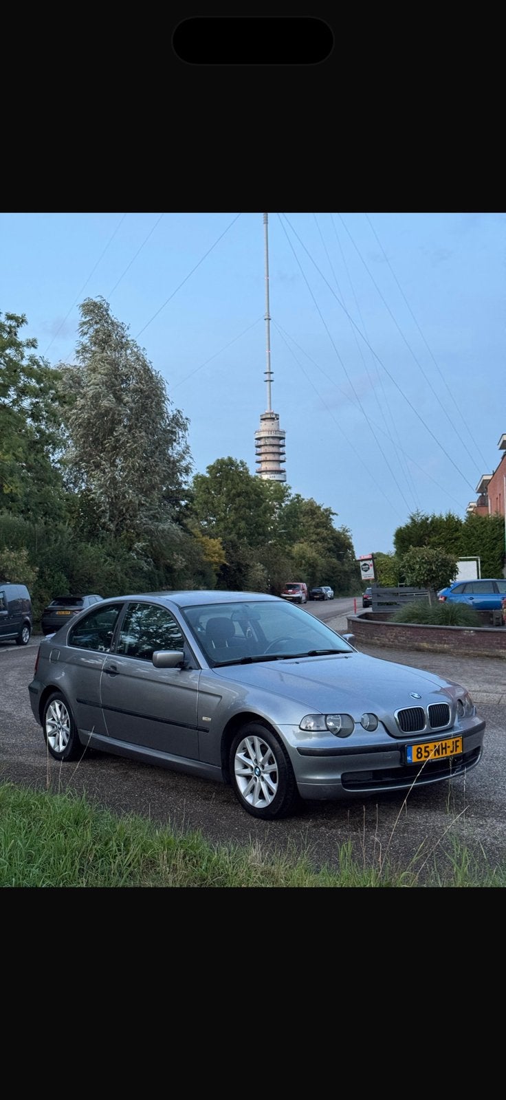 BMW 3-Serie 1.8 TI 316 Compact AUT 2003 Grijs, Auto's, Achterwielaandrijving, 4 cilinders, 1796 cc, Origineel Nederlands