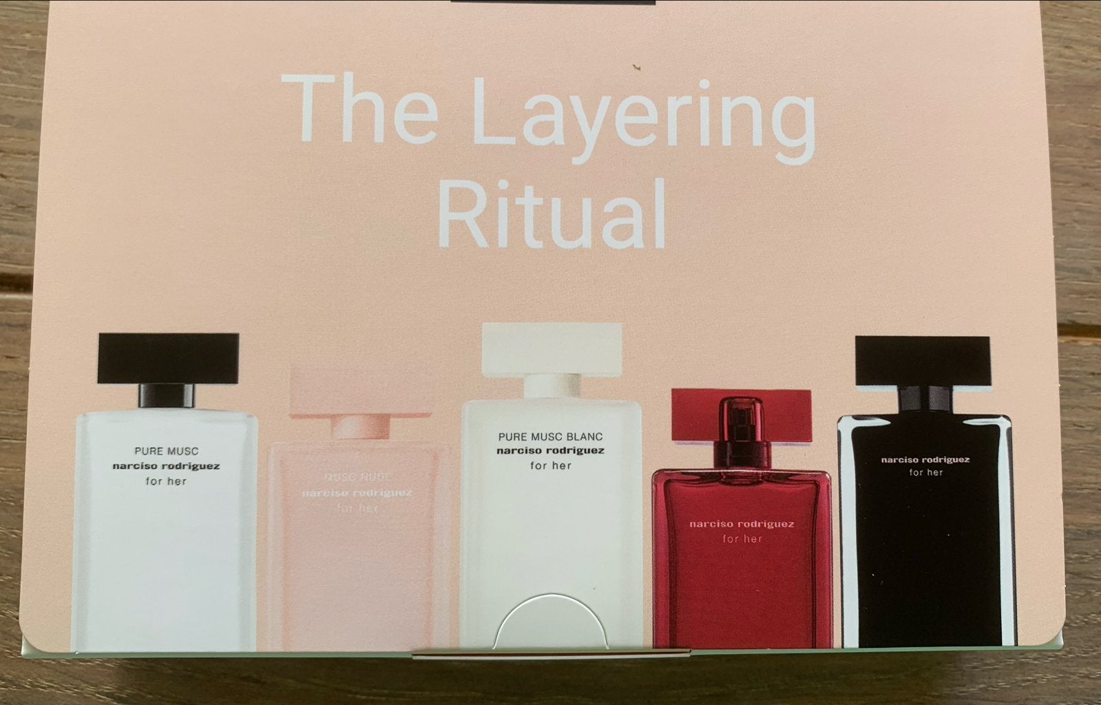 Narciso Rodriguez Parfum Proefset 5x0.6 ml, Ophalen of Verzenden, Nieuw