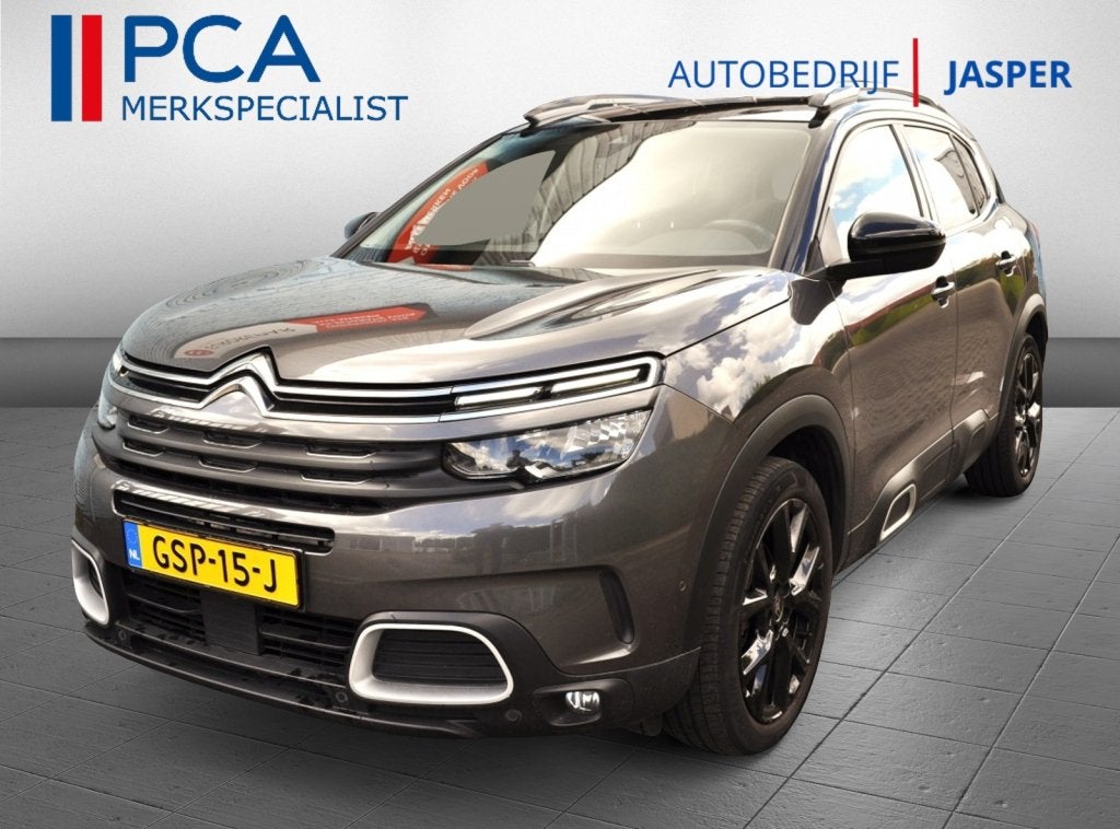 Citroën C5 Aircross 1.2 Shine leer GripC key-ls Sv voorr ve, Auto's, 12 maanden, Gebruikt, Euro 6, 1199 cc
