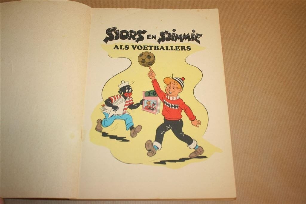Sjors en Sjimmie als voetballers, Eén stripboek, Ophalen of Verzenden, Gelezen