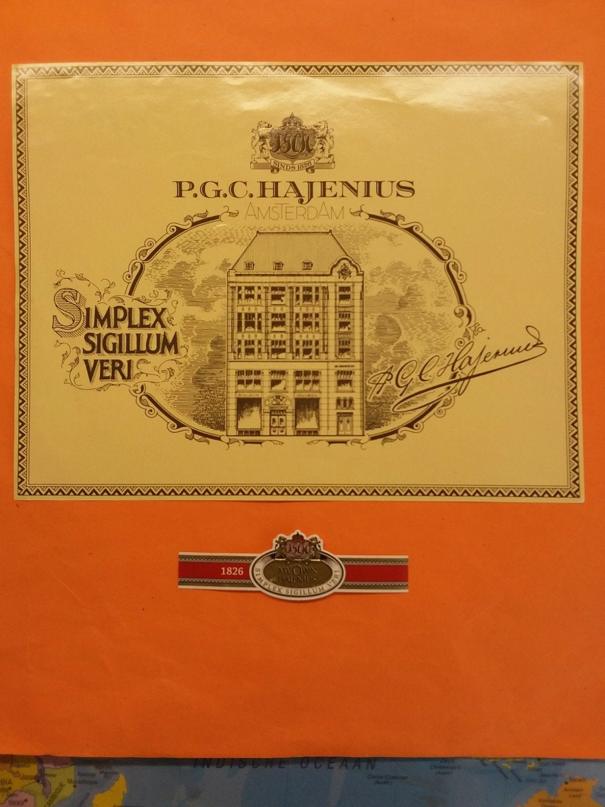 Vanderhoydonk Sigarenbandjes Hajenius 15, Ophalen of Verzenden, Zo goed als nieuw, Sigarenbandjes