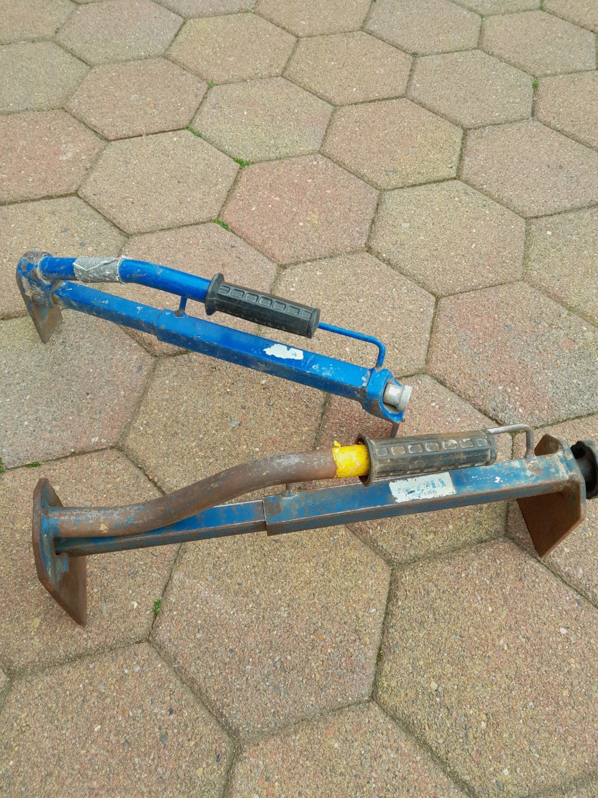Stenenklem, Ophalen