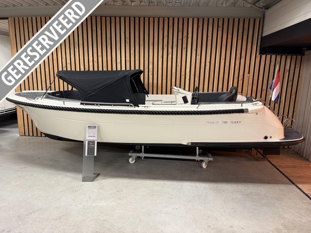 NwStaat! PRIMEUR 700 '33PK VETUS' BOEGSCHR Raymarine! Bj'21!