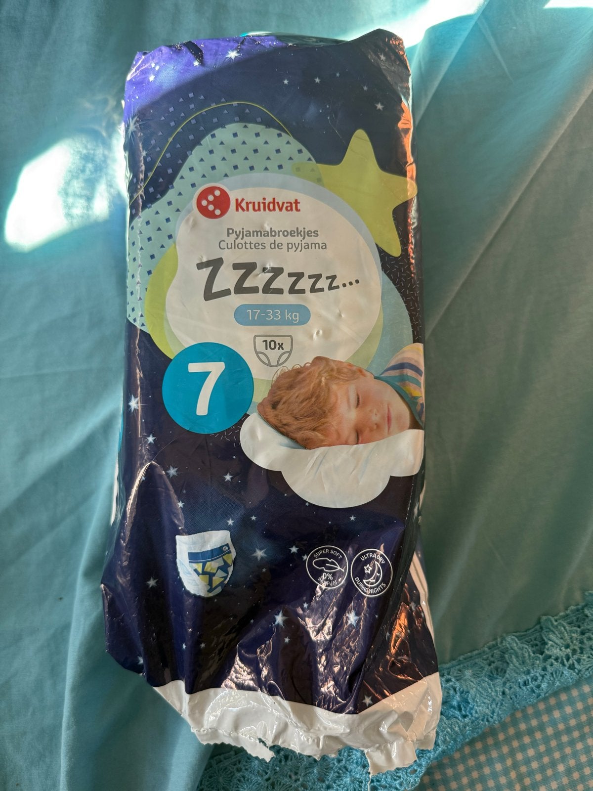 Kruidvat Pyjamabroekjes Zzzzzzz... Maat 7 (17-33 kg), Kinderen en Baby's, Babykleding | Overige, Ophalen, Nieuw, Jongetje of Meisje