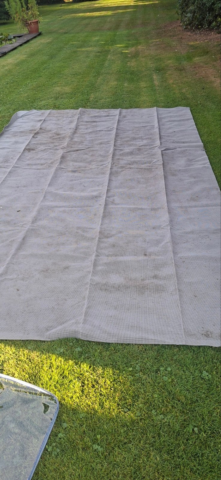 vloerkleed/ tent tapijt voor caravan, Ophalen, Gebruikt