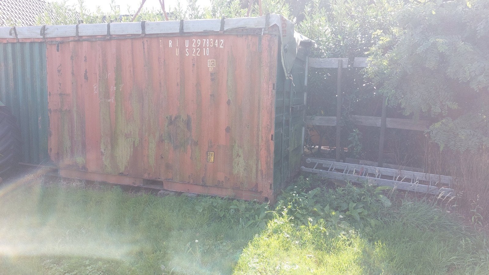 Gebruikte zeecontainer - Opslagcontainer, Zakelijke goederen, Machines en Bouw | Keten en Containers, Ophalen