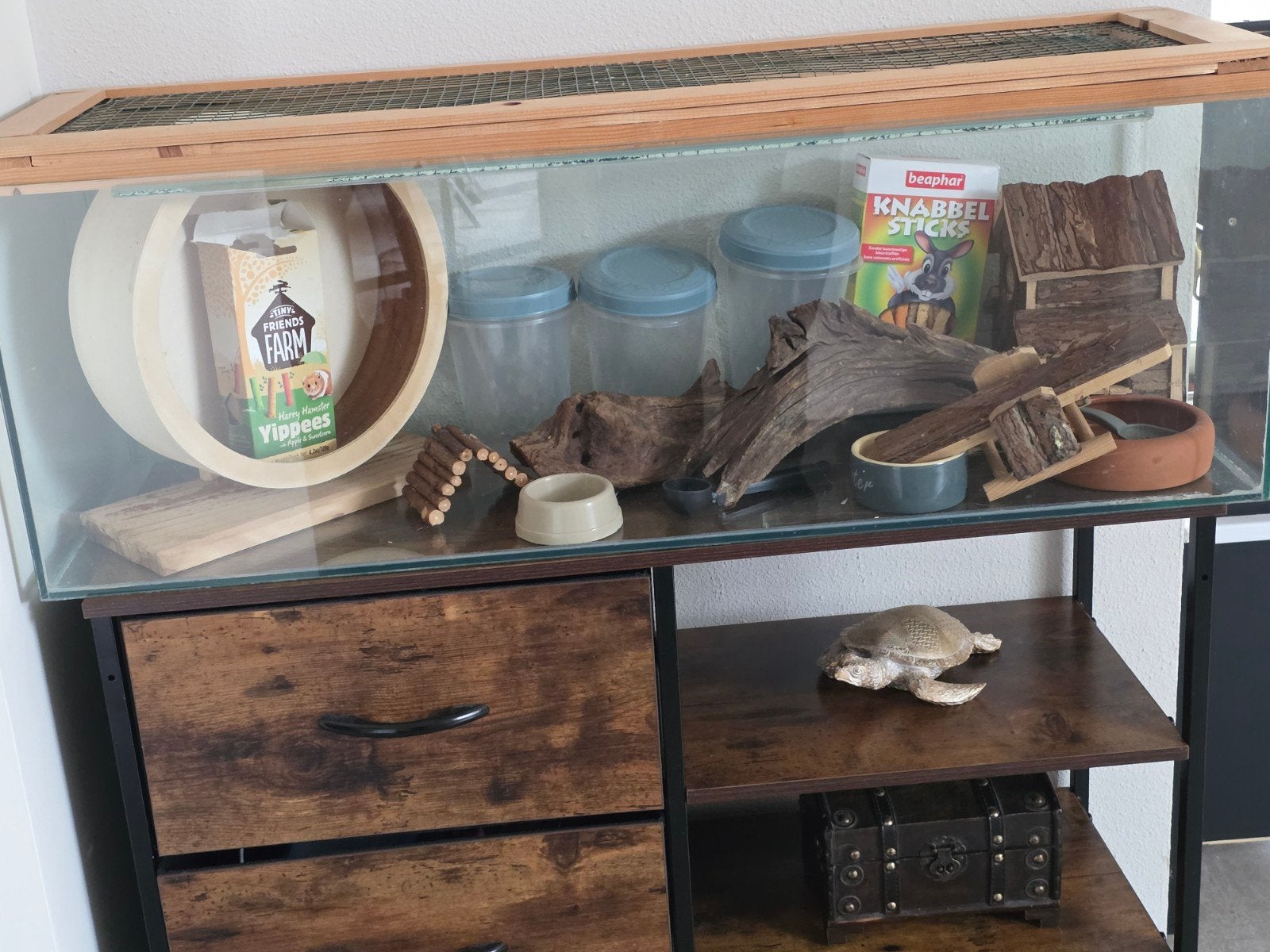 Hamsterkooi/-terrarium, Dieren en Toebehoren, Ophalen, Gebruikt