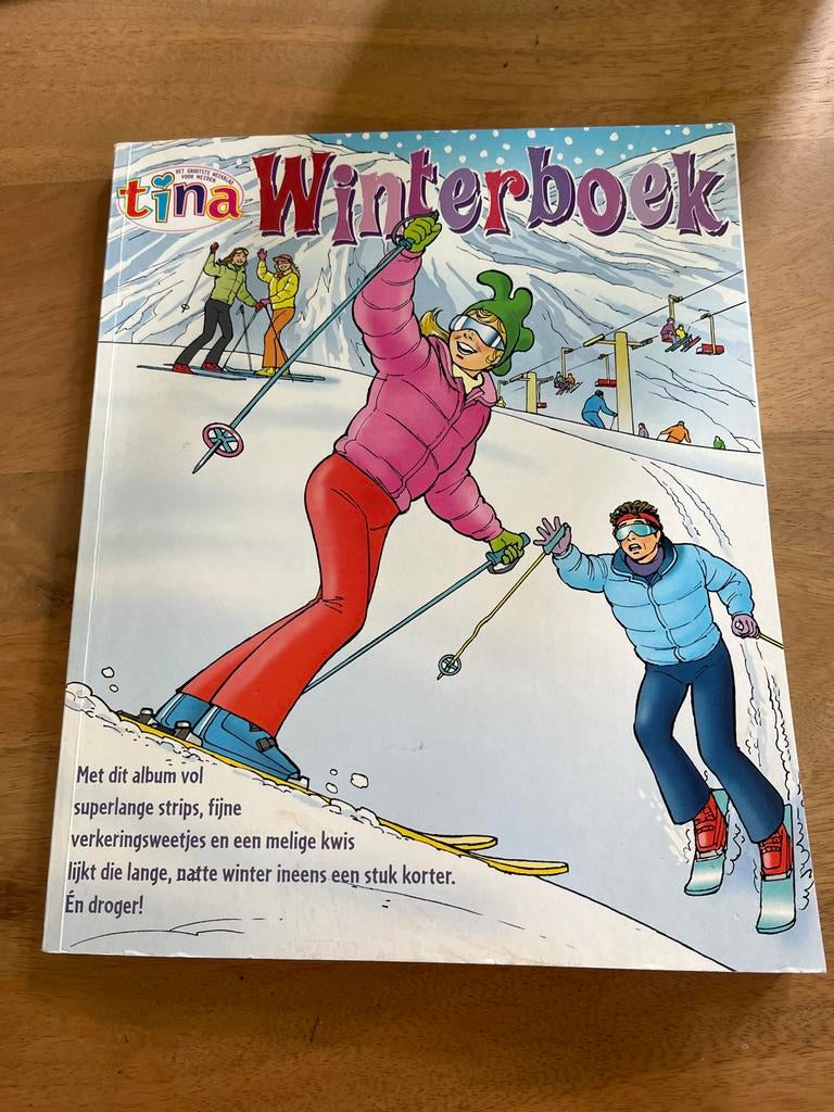 Tina Winterboek - Superlange strips en quiz, Boeken, Eén comic, Ophalen of Verzenden, Zo goed als nieuw, Europa