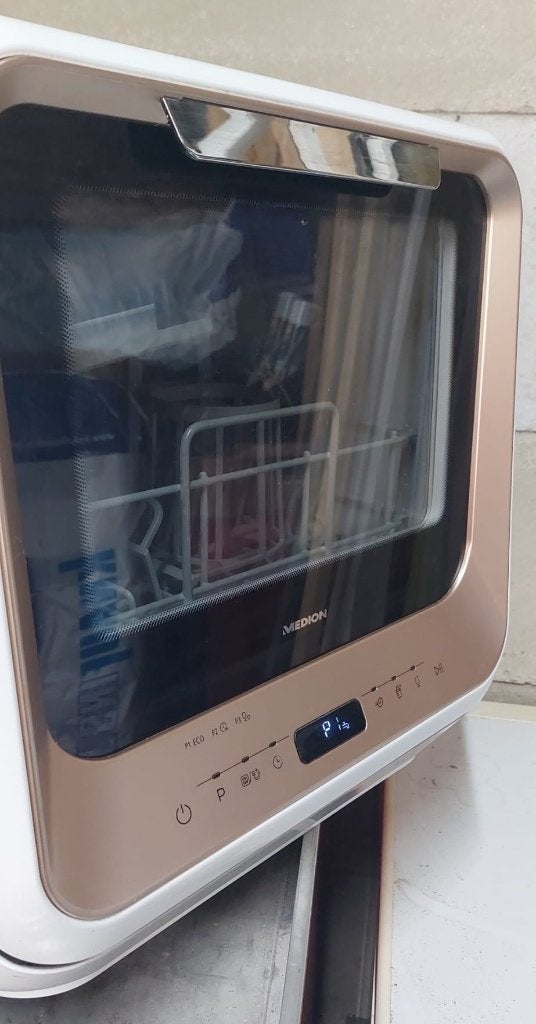 Medion mini-vaatwasser, Witgoed en Apparatuur, Ophalen, Gebruikt, Minder dan 10 liter, Vrijstaand