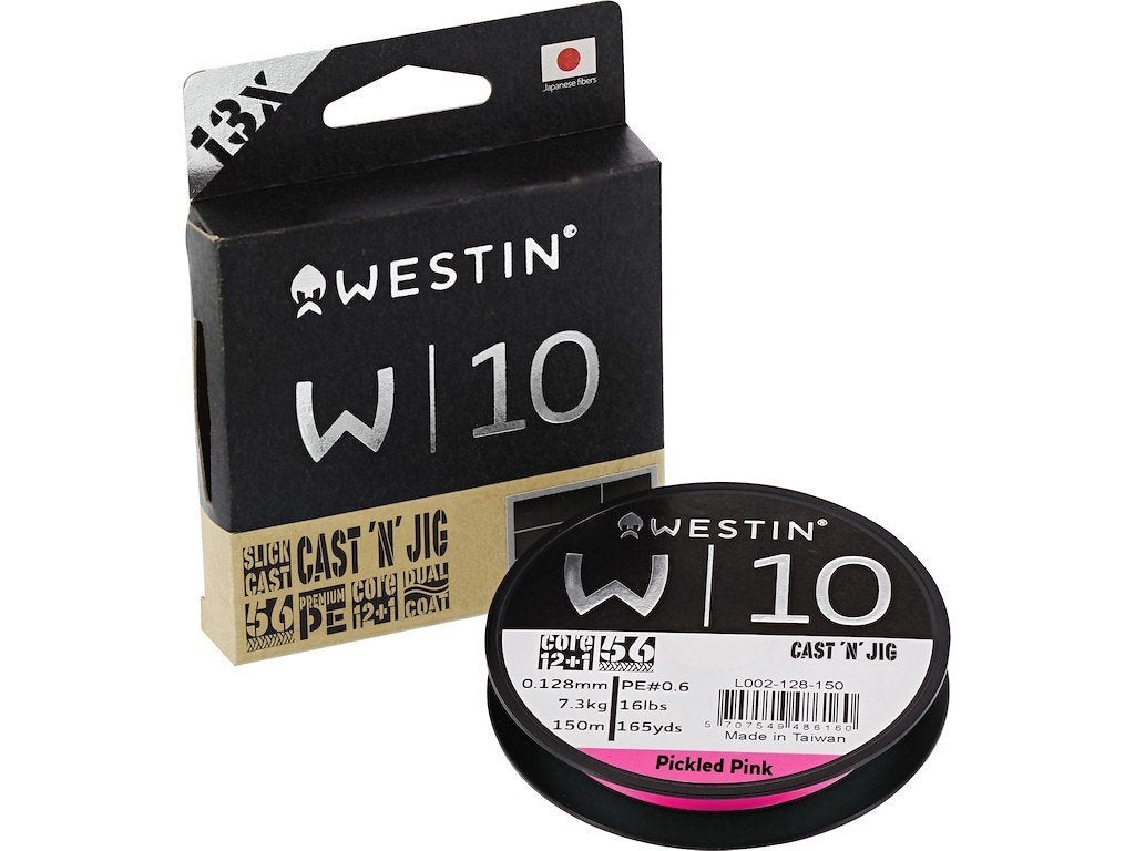 Westin W10 13-braid Cast 'N Jig braid, Watersport en Boten, Ophalen of Verzenden, Nieuw, Vislijn
