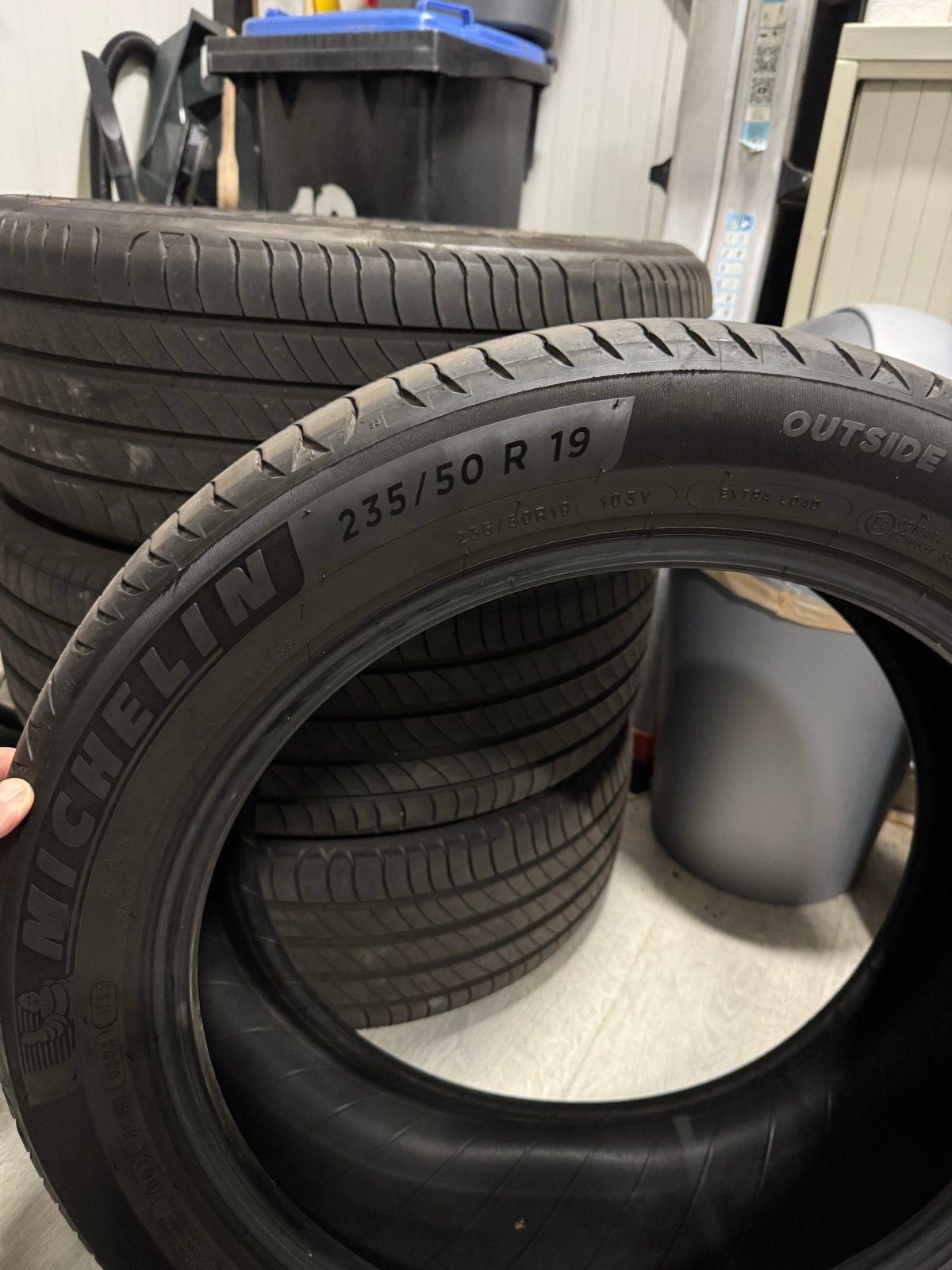 Michelin Primacy 4 235/50 R19 zomerbanden (4 stuks), Gebruikt, 235 mm, Band(en), Personenwagen