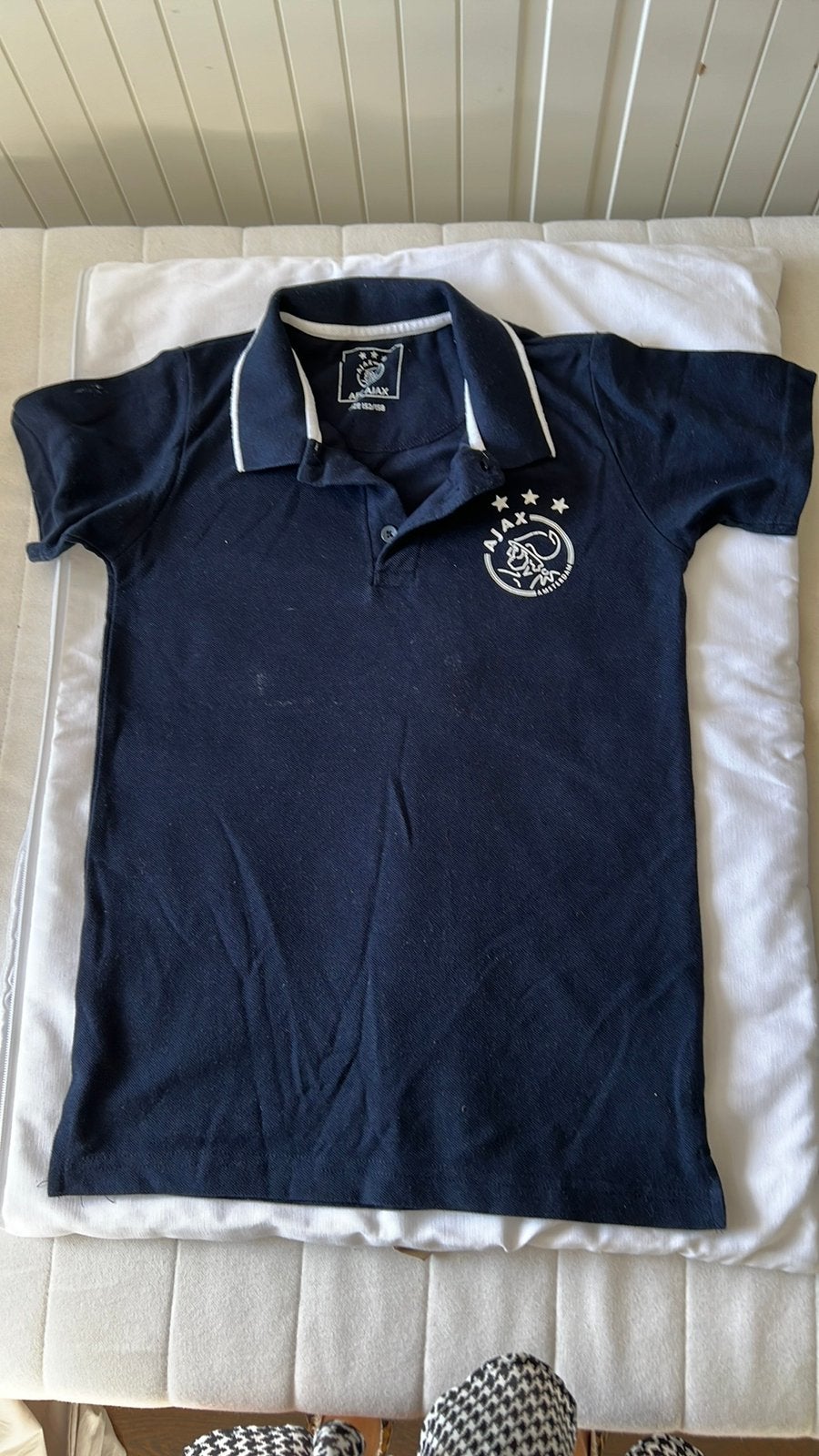 Ajax Polo Shirt Maat 152/158 - Zo goed als nieuw, Ophalen of Verzenden, Zo goed als nieuw, Jongen, Shirt of Longsleeve