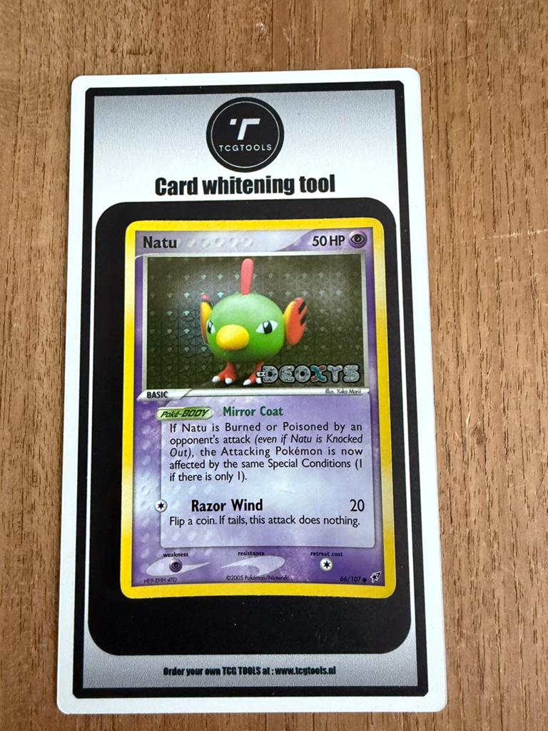 Natu 66/107 stamped EX Deoxys, Ophalen of Verzenden, Zo goed als nieuw