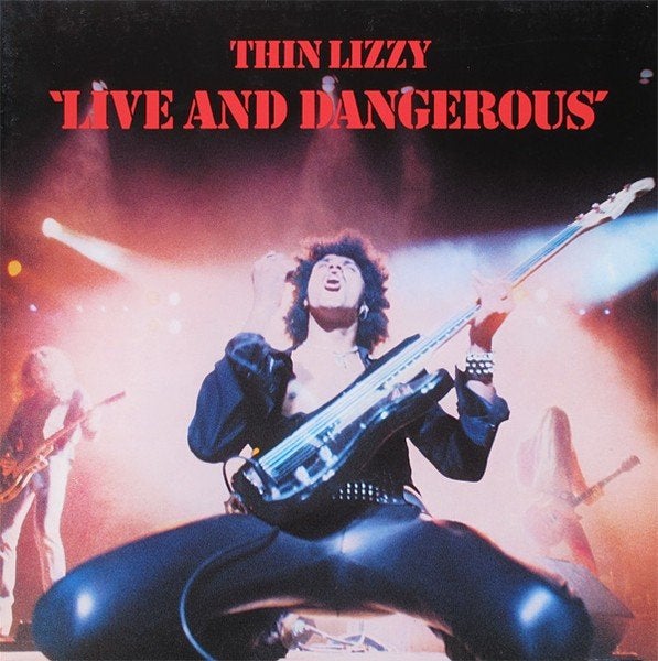 Thin Lizzy – Live And Dangerous 1978 2xLP Hard Rock, Gebruikt, Originele persing, Ophalen of Verzenden, Hardrock