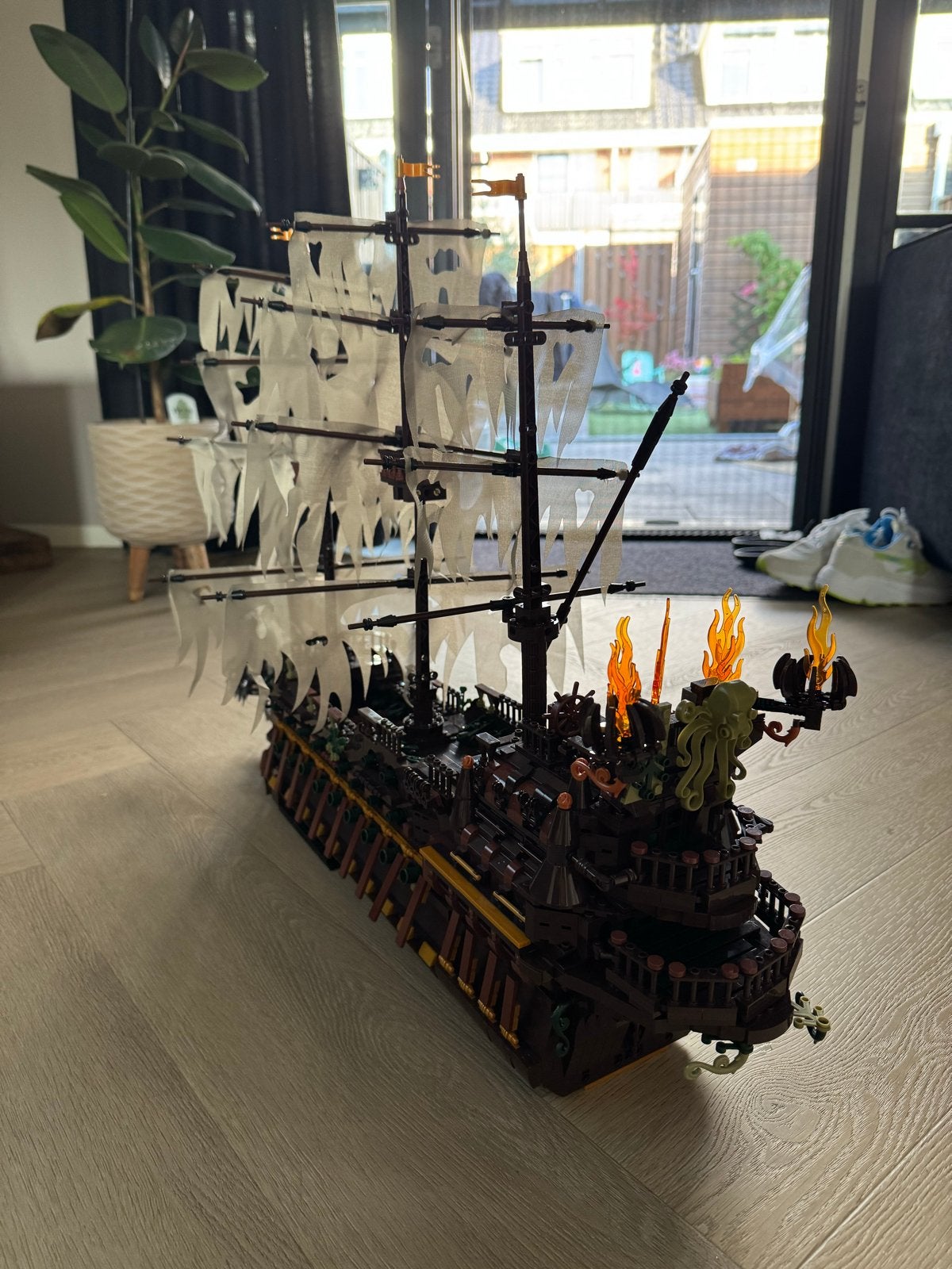 Mould King The Flying Dutchman lego (4390+ onderdelen), Ophalen of Verzenden, Zo goed als nieuw, Overige merken